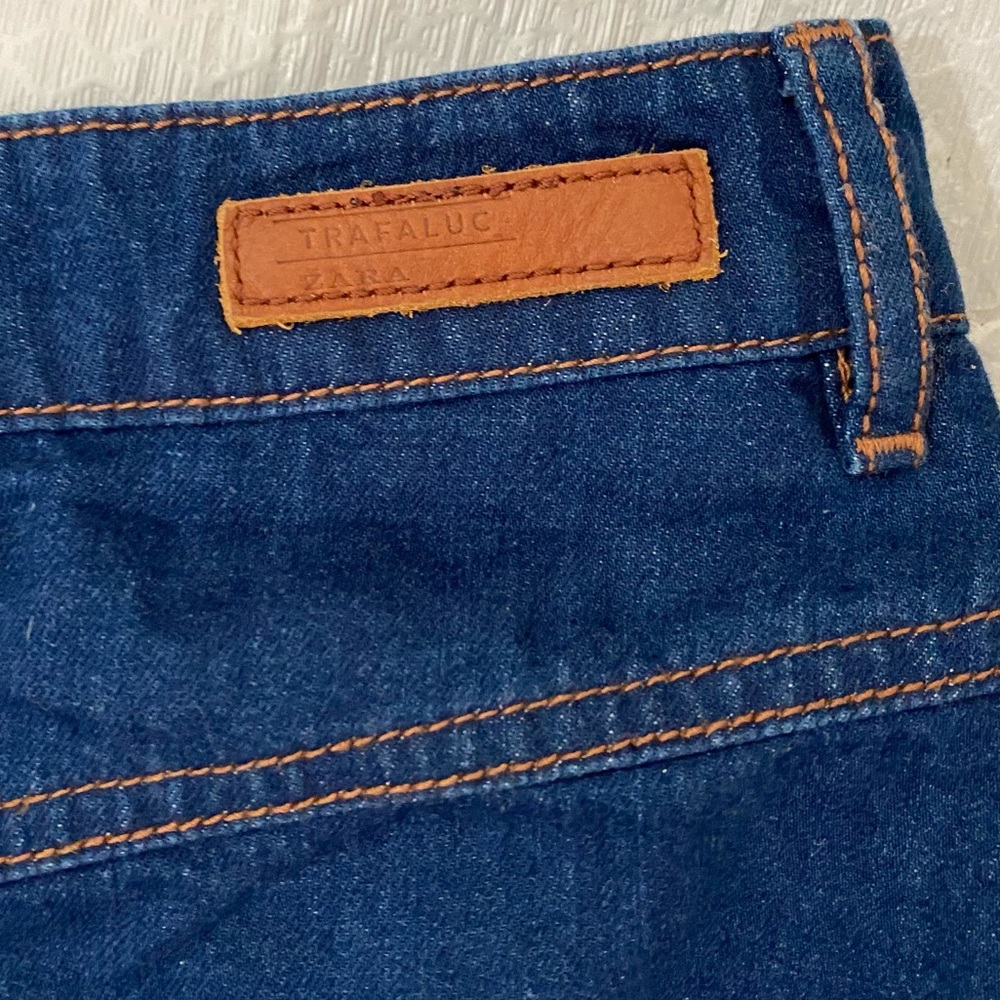 NWOT Zara jean skirt NEVER WORN - Picture 3 of 3